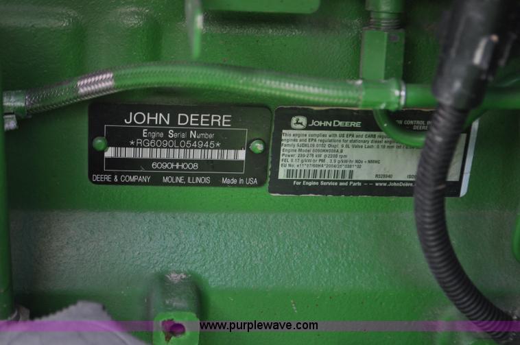 image for item G6121 2009 John Deere 9770 STS 2WD combine
