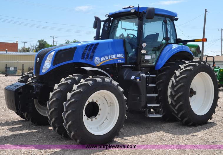 image for item G6126 2012 New Holland T8.330 MFWD tractor