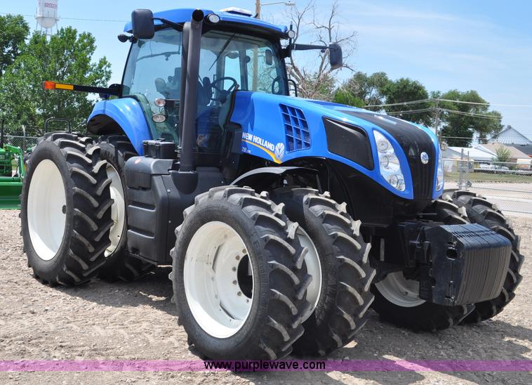 image for item G6126 2012 New Holland T8.330 MFWD tractor
