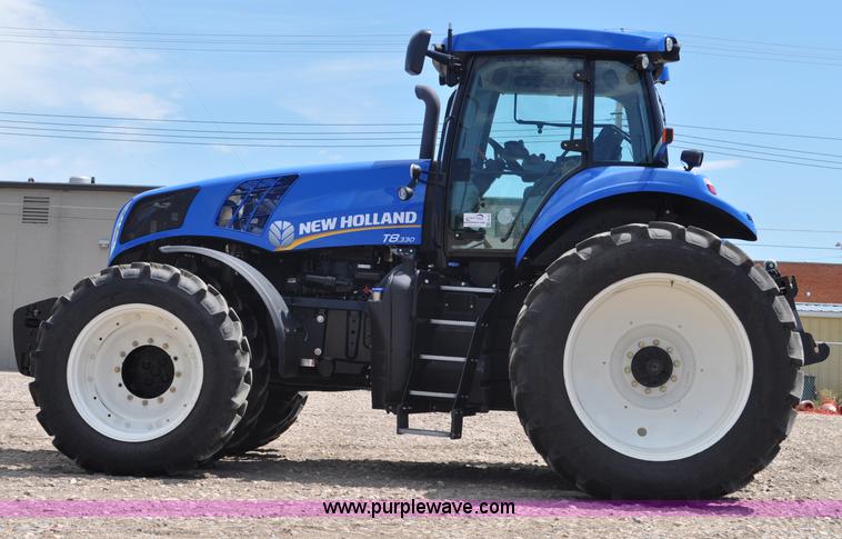 image for item G6126 2012 New Holland T8.330 MFWD tractor