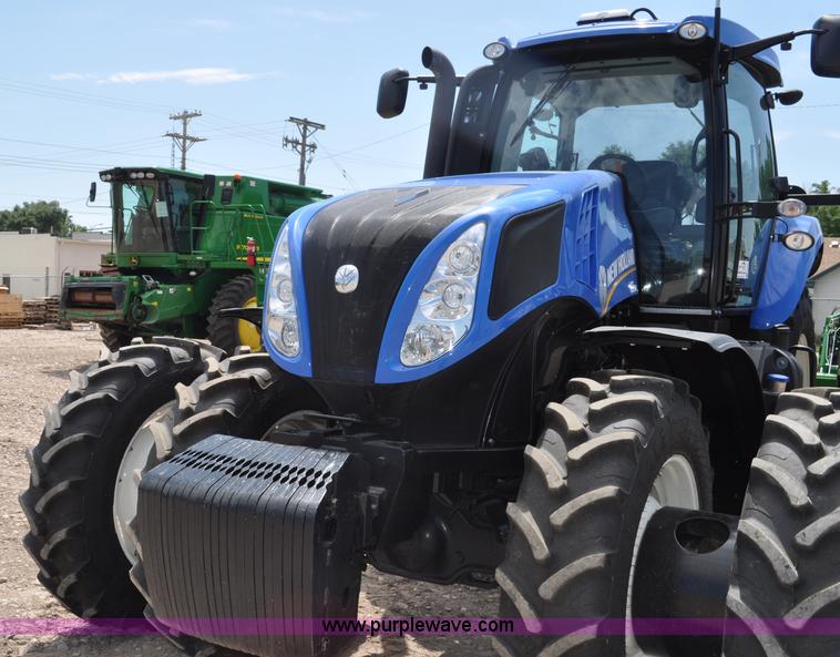image for item G6126 2012 New Holland T8.330 MFWD tractor