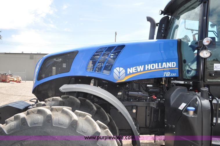 image for item G6126 2012 New Holland T8.330 MFWD tractor