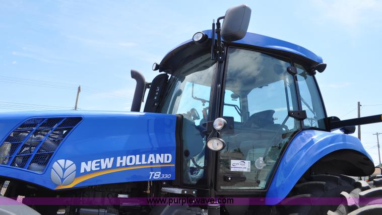 image for item G6126 2012 New Holland T8.330 MFWD tractor