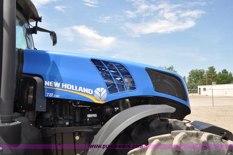 image for item G6126 2012 New Holland T8.330 MFWD tractor