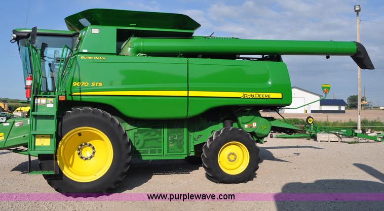image for item G6128 2009 John Deere 9870 STS 2WD combine