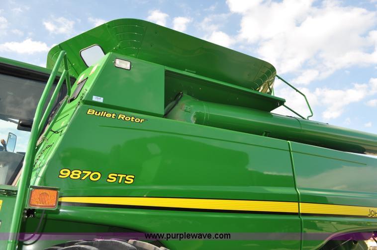 image for item G6128 2009 John Deere 9870 STS 2WD combine