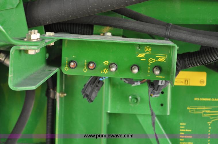 image for item G6128 2009 John Deere 9870 STS 2WD combine