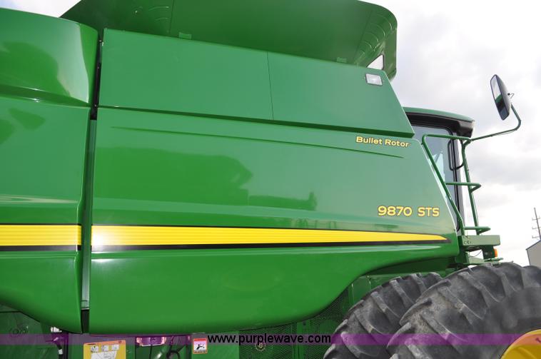 image for item G6129 2009 John Deere 9870 STS 2WD combine