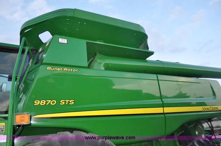 image for item G6130 2009 John Deere 9870 STS 2WD combine