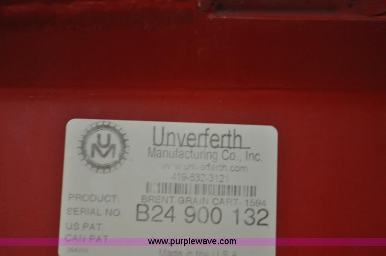 image for item G6132 2008 Brent 1594 grain cart
