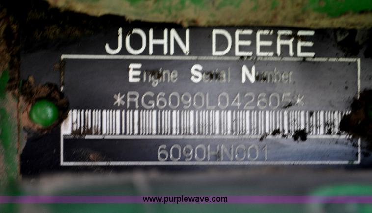 image for item G6133 2009 John Deere 4930 self-propelled sprayer