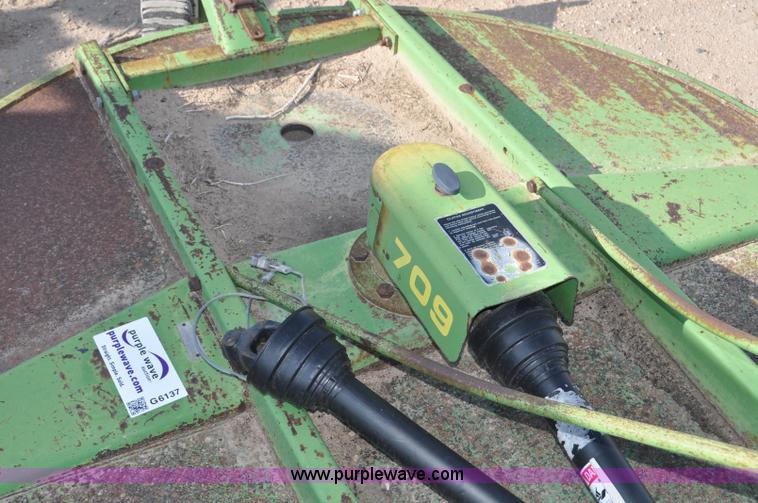 image for item G6137 John Deere 709 rotary mower
