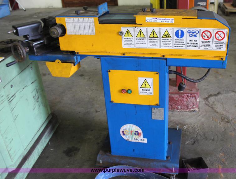 image for item AU9025 2006 CML Ercolina hydraulic tube and pipe notcher