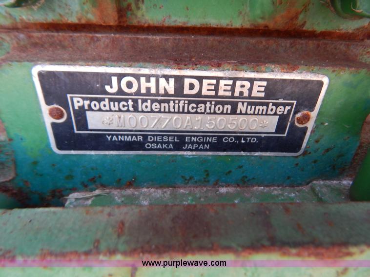 image for item AW9206 John Deere 770 MFWA tractor