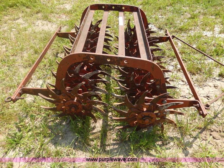 image for item AW9652 Pull behind lawn mower rotary hoe