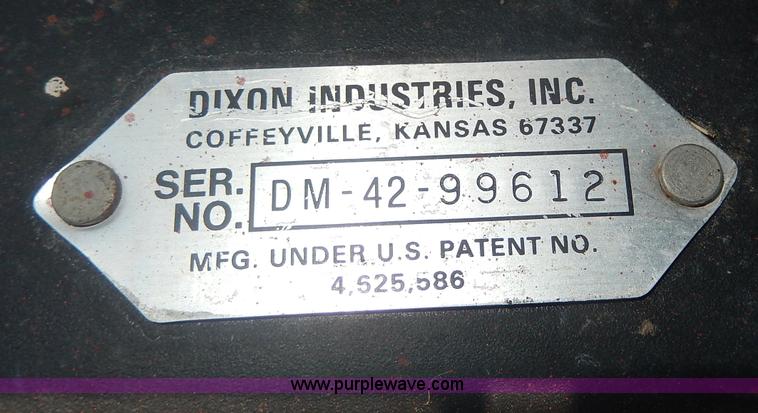 image for item AW9656 Dixon 4423 ZTR lawn mower
