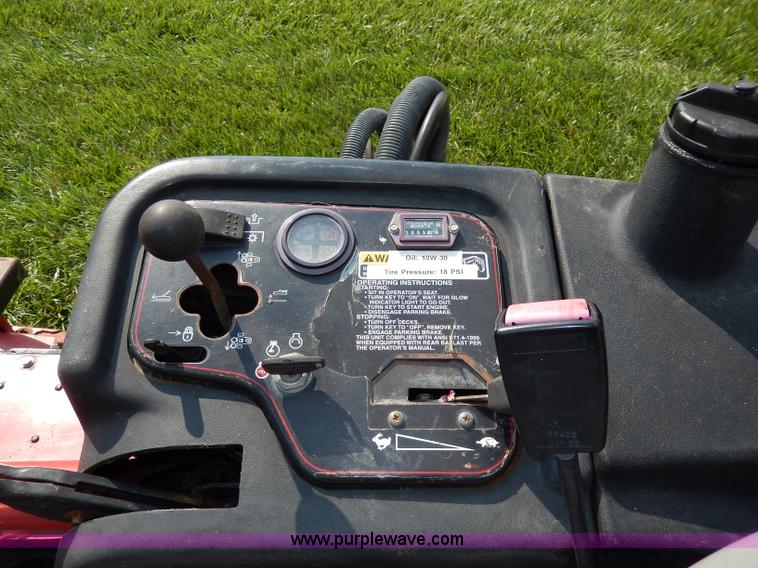 image for item AW9657 2004 Toro Sidewinder turf mower