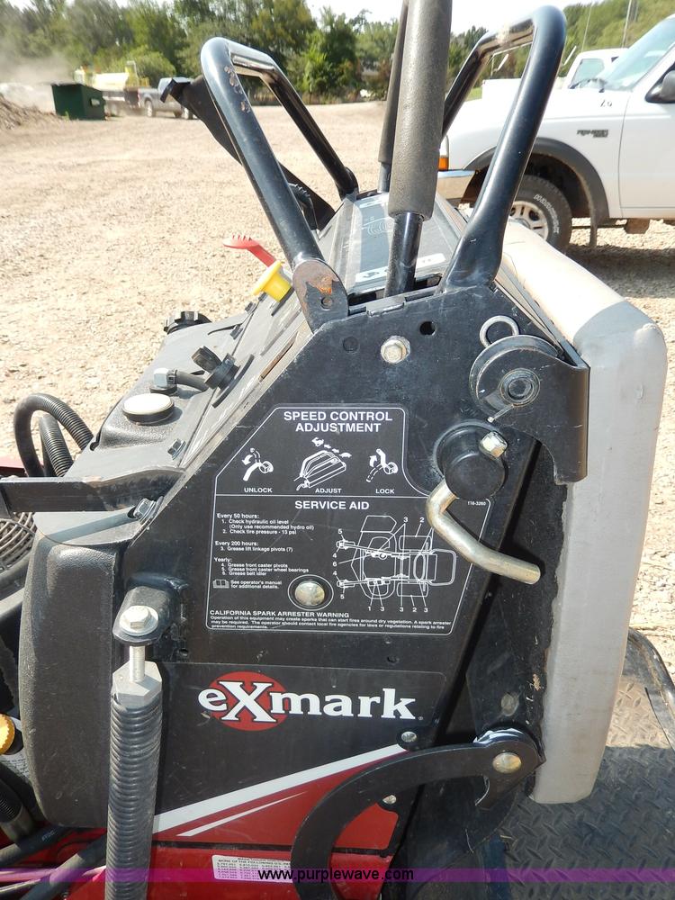 image for item AW9665 ExMark ZTR commercial lawn mower