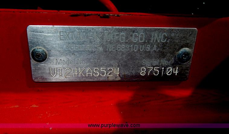 image for item AW9665 ExMark ZTR commercial lawn mower