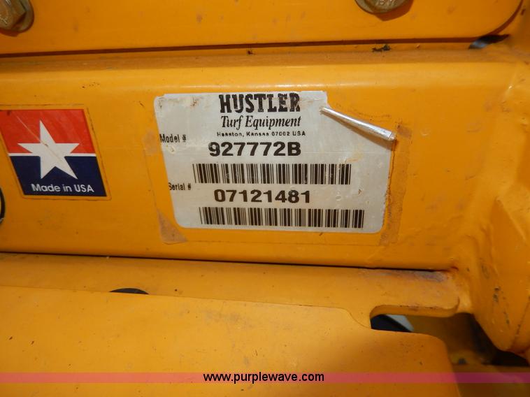 image for item AW9667 Hustler ZXR-8 ZTR lawn mower