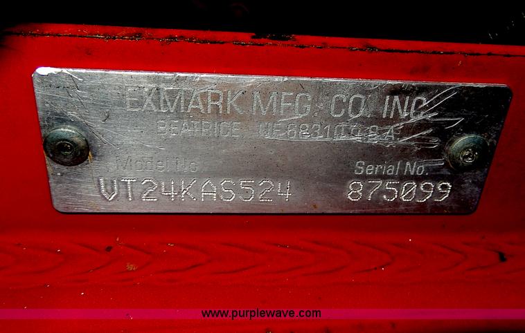 image for item AW9671 Ex Mark ZTR commercial lawn mower