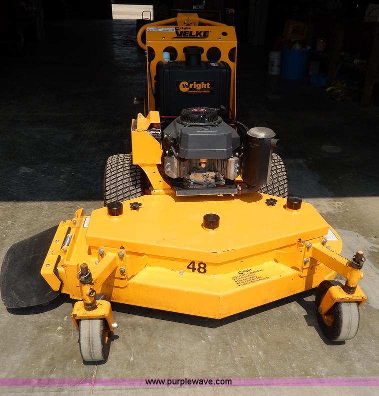 image for item AW9674 Wright Velke walk behind commercial lawn mower