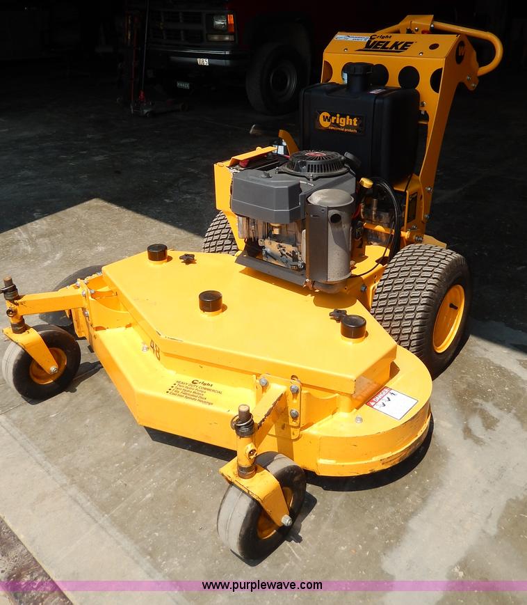 image for item AW9674 Wright Velke walk behind commercial lawn mower