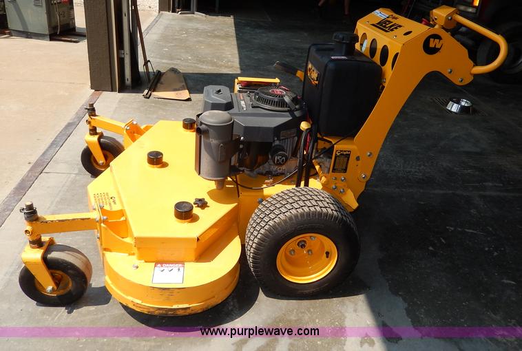 image for item AW9674 Wright Velke walk behind commercial lawn mower