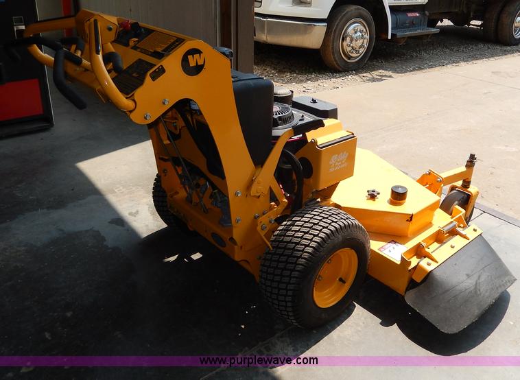 image for item AW9674 Wright Velke walk behind commercial lawn mower