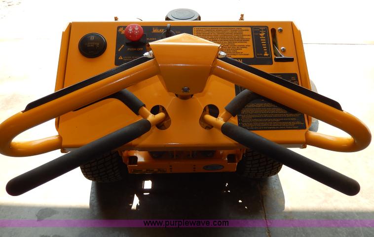 image for item AW9674 Wright Velke walk behind commercial lawn mower