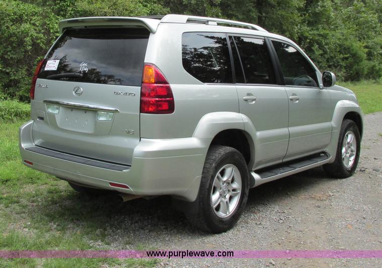 image for item B4794 2003 Lexus GX470 SUV