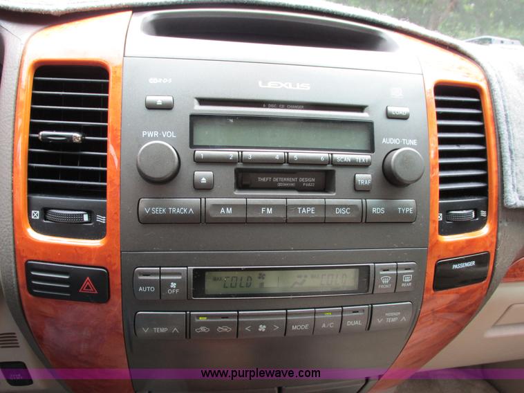 image for item B4794 2003 Lexus GX470 SUV