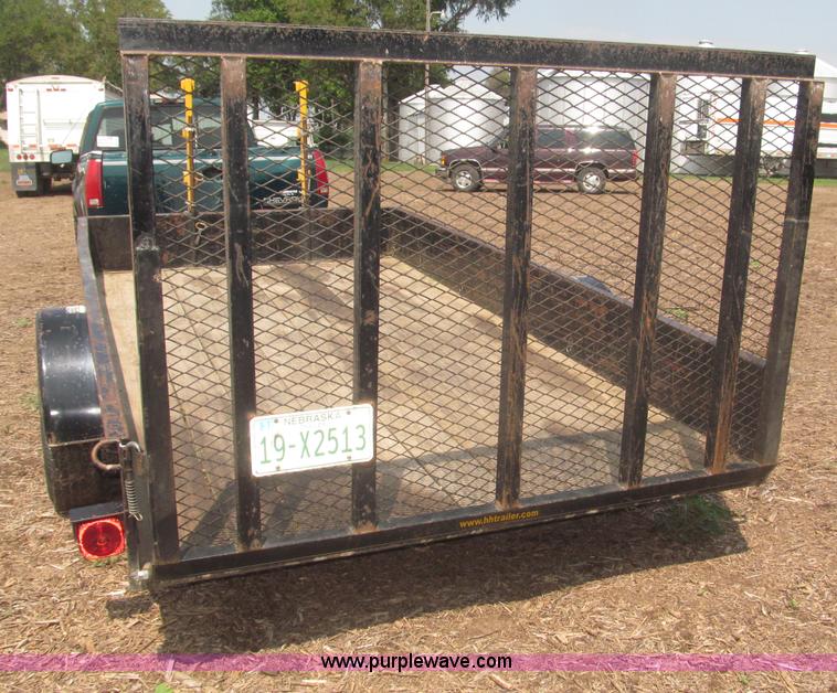 image for item F7079 2003 H&H flatbed utility trailer