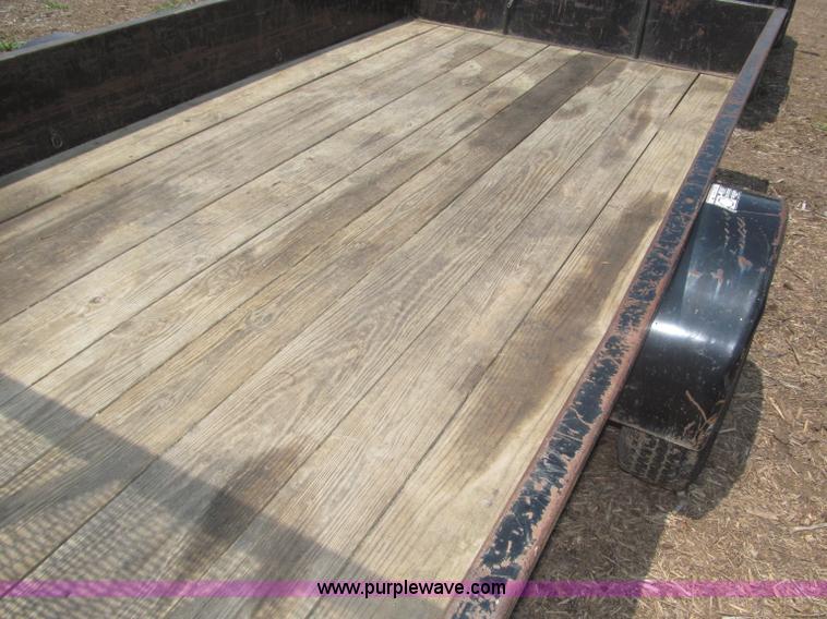 image for item F7079 2003 H&H flatbed utility trailer