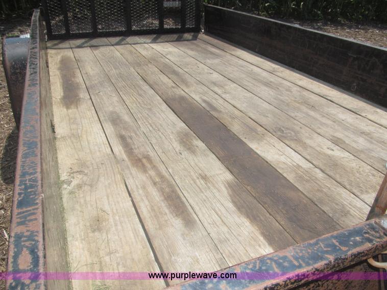 image for item F7079 2003 H&H flatbed utility trailer