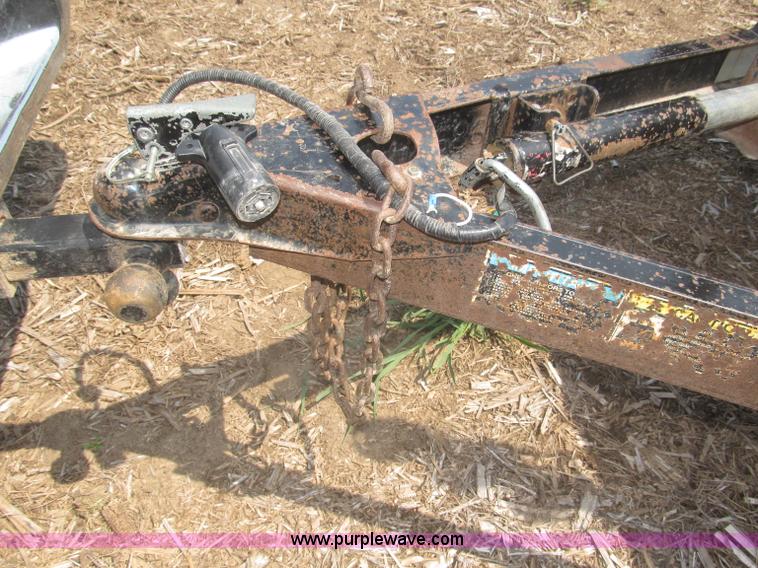 image for item F7079 2003 H&H flatbed utility trailer