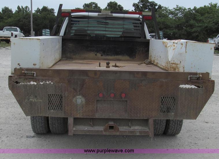 image for item G2070 1998 Dodge Ram 3500 Laramie SLT flatbed pickup truck