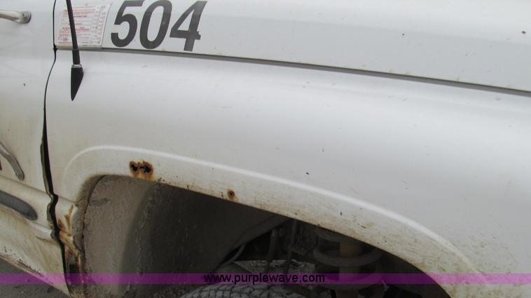 image for item G2070 1998 Dodge Ram 3500 Laramie SLT flatbed pickup truck