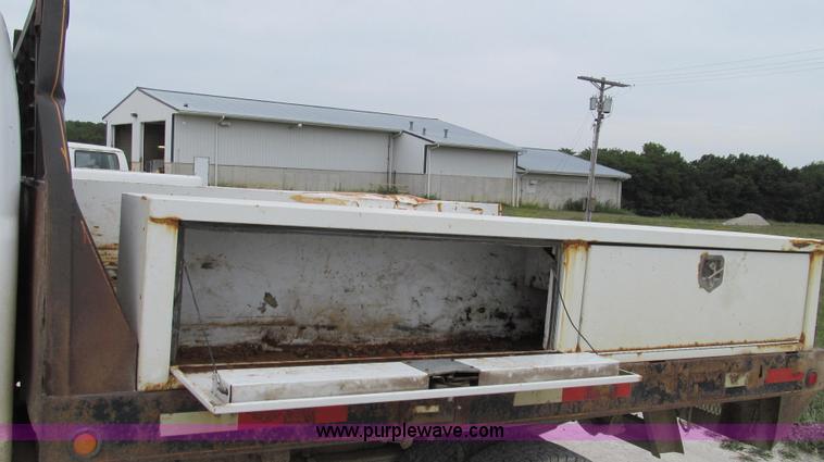 image for item G2070 1998 Dodge Ram 3500 Laramie SLT flatbed pickup truck