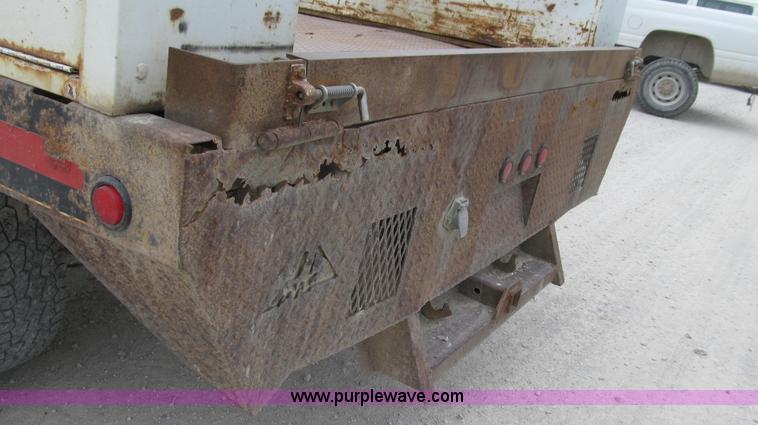 image for item G2070 1998 Dodge Ram 3500 Laramie SLT flatbed pickup truck