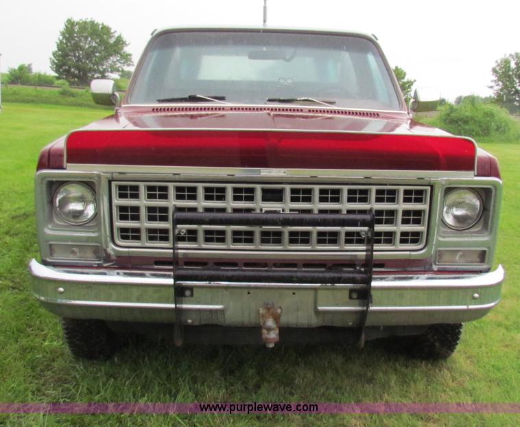 image for item G4077 1980 Chevrolet Scottsdale pickup truck