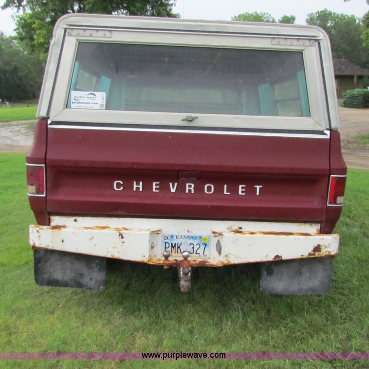 image for item G4077 1980 Chevrolet Scottsdale pickup truck