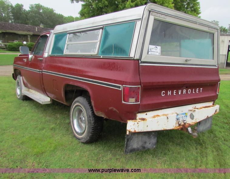 image for item G4077 1980 Chevrolet Scottsdale pickup truck