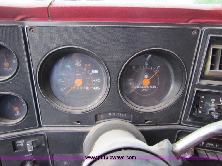 image for item G4077 1980 Chevrolet Scottsdale pickup truck