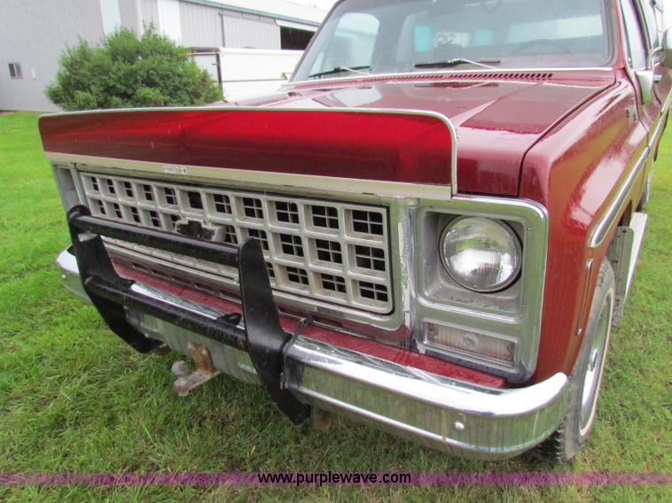 image for item G4077 1980 Chevrolet Scottsdale pickup truck