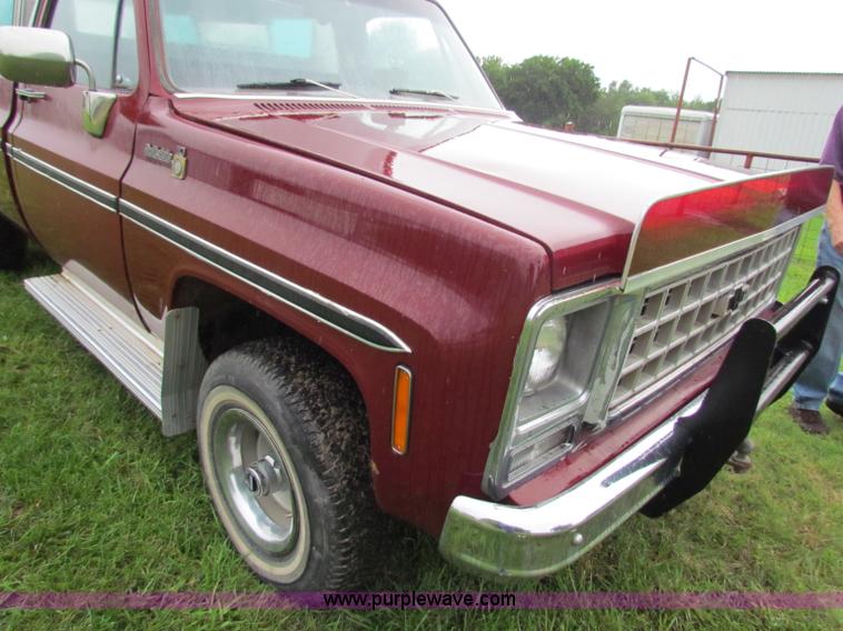 image for item G4077 1980 Chevrolet Scottsdale pickup truck