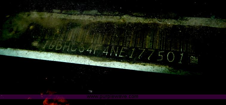 image for item H3006 1992 Chevrolet Cheyenne 3500 flatbed dump truck