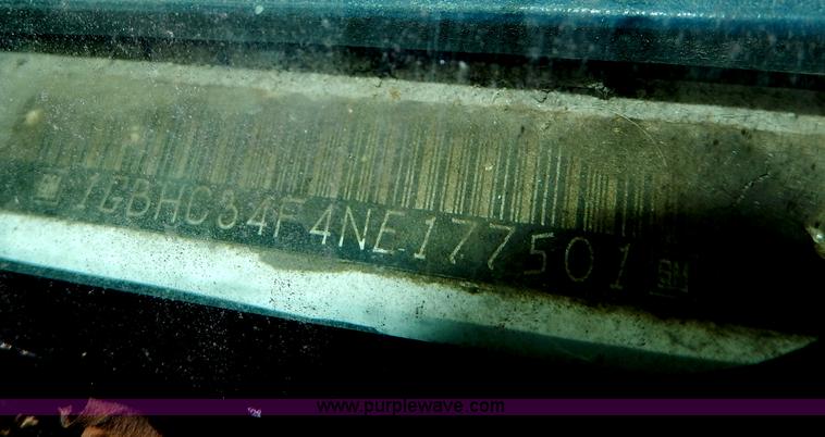 image for item H3006 1992 Chevrolet Cheyenne 3500 flatbed dump truck