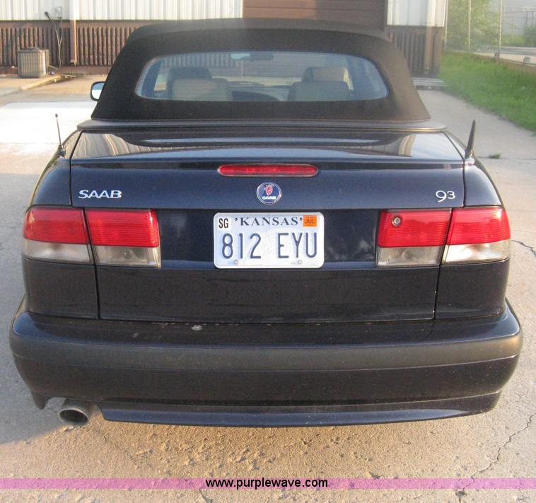 image for item H6455 2003 Saab 9-3 SE convertible