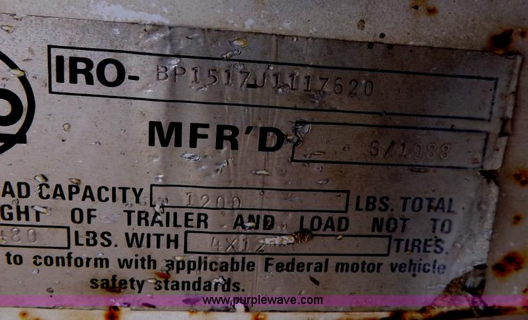 image for item I7658 1988 Fisher SV-16 ATC fishing boat